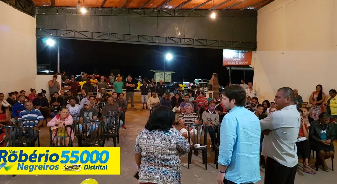 Robério Negreiros Visita a Rajadinha