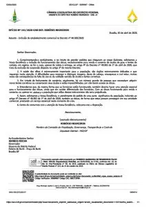 Deputado Robério Negreiros pede reabertura de óticas no DF