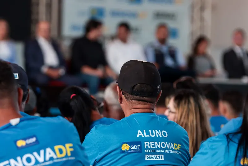 RenovaDF oferece 2.500 vagas para cursos de qualificação profissional