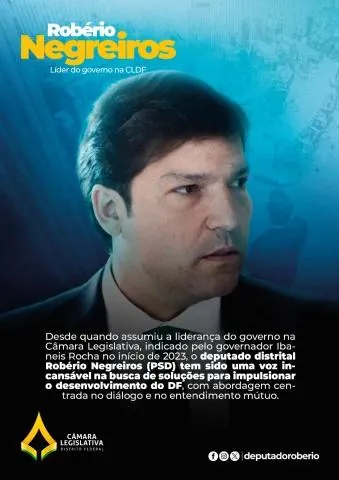Capa do informativo Liderança do governo na CLDF, de 2023