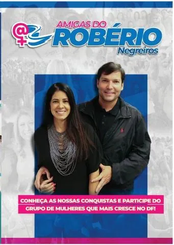 Capa do informativo Amigas do Robério, de 2024